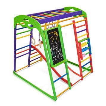 Спортивный комплекс для дома SportBaby &laquo;ЮнгаPlus 7&raquo; 3861 фото