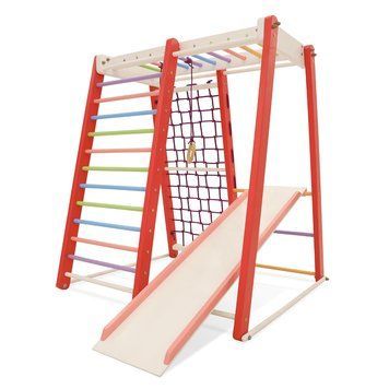Детский спортивный уголок SportBaby "Кроха-3" Pink 3872 фото