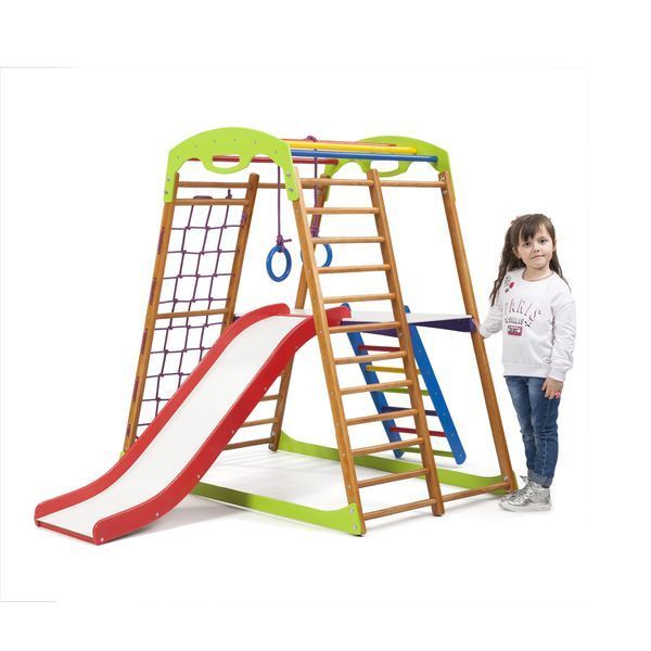Детский спортивный комплекс для дома SportBaby BabyWood Plus 2 2341 фото