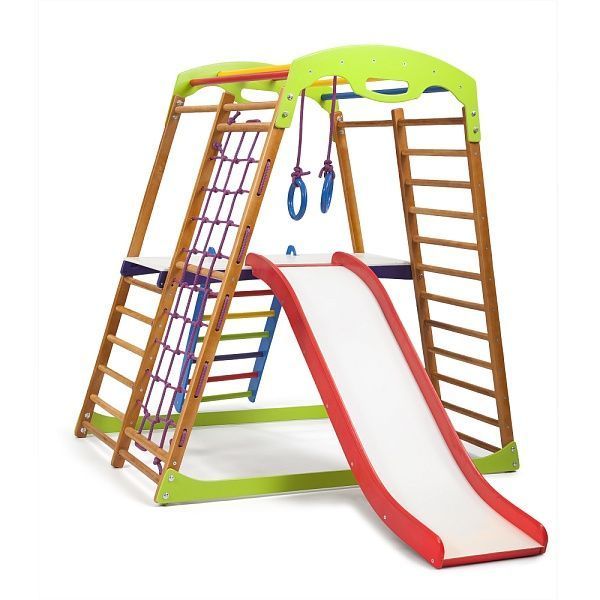 Детский спортивный комплекс для дома SportBaby BabyWood Plus 2 2341 фото