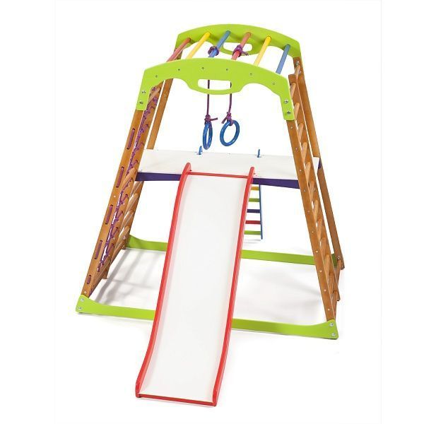 Детский спортивный комплекс для дома SportBaby BabyWood Plus 2 2341 фото