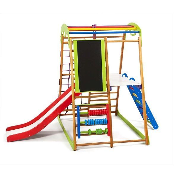 Детский спортивный комплекс для дома SportBaby BabyWood Plus 3 2342 фото