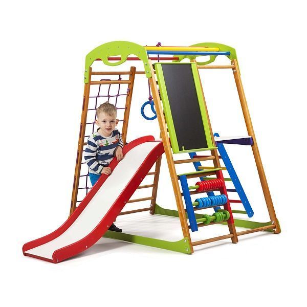 Детский спортивный комплекс для дома SportBaby BabyWood Plus 3 2342 фото