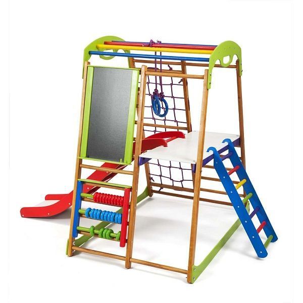 Детский спортивный комплекс для дома SportBaby BabyWood Plus 3 2342 фото