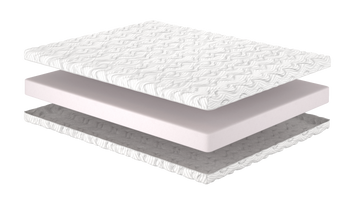 Безпружинний матрац Turne &bull; Air Foam &bull; Ортопедичний &bull; Жорсткий &bull; Висота 15 см &bull; 70&times;190 см 34226059285 фото