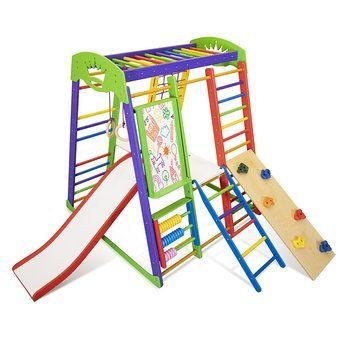 Спортивный комплекс для дома SportBaby &laquo;Акварелька Plus 5&raquo; 3826 фото