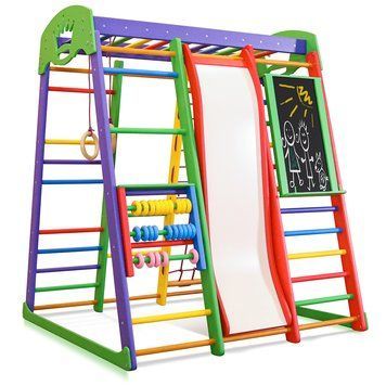 Спортивный комплекс для дома SportBaby &laquo;Акварелька Plus 7&raquo; 3828 фото