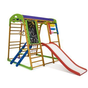 Детский спортивный комплекс для квартиры SportBaby Карамелька Plus 3 2351 фото