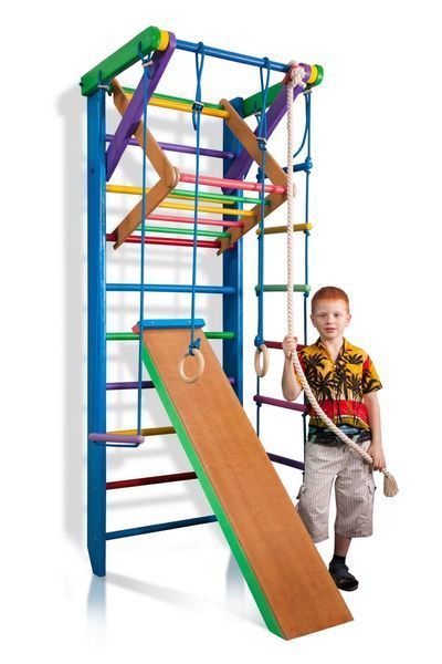 Спортивный уголок SportBaby &laquo;Радуга 3-220&raquo; 2030 фото