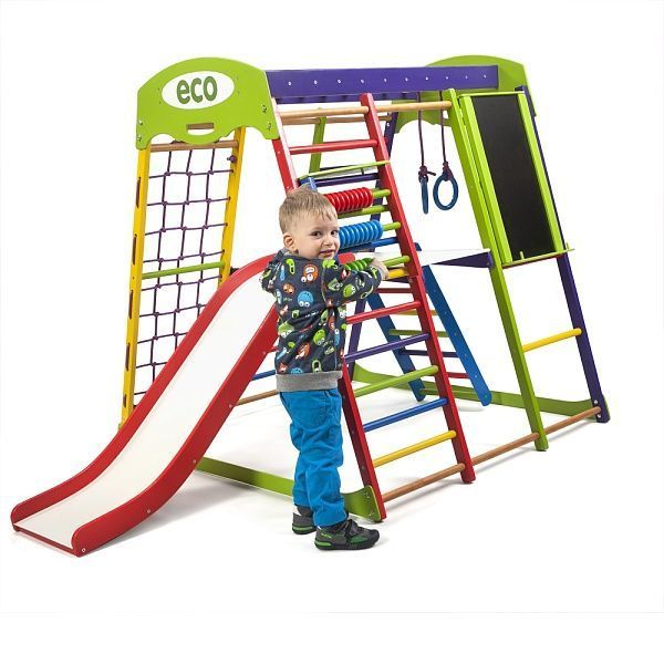 Спортивный комплекс для дома SportBaby &laquo;ЮнгаPlus 3&raquo; 2360 фото