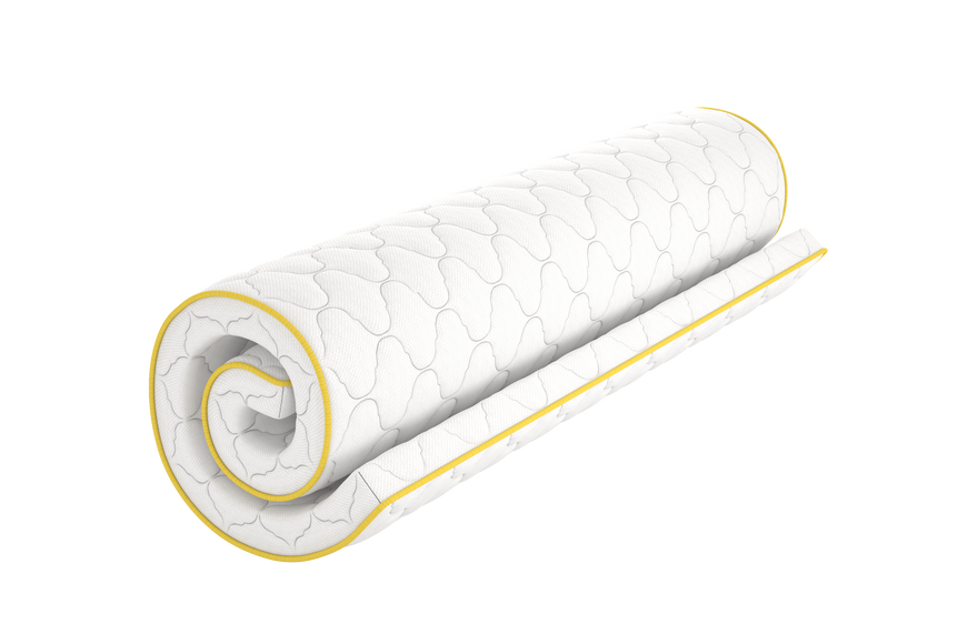 Матрац топпер Aura &bull; Air Foam + Стрейч жаккард &bull; Ортопедичний &bull; Жорсткість середня &bull; Висота 7 см &bull; 70x190 см 35333138631 фото