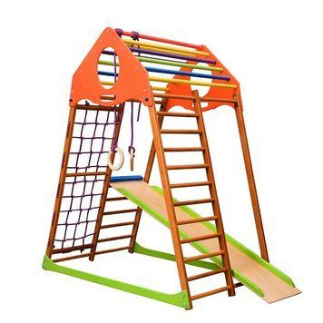 Детский спортивный комплекс для дома SportBaby KindWood 2306 фото