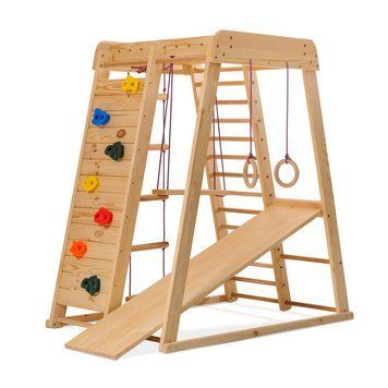 Спортивный комплекс уличный SportBaby &laquo;Акварелька- outdoor 3&raquo; 4003 фото