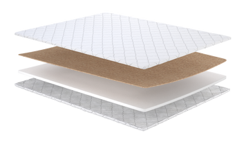 Матрац топпер Futon 1 Cocos &bull; Кокосова койра &bull; Ортопедична &bull; Жорсткість середня &bull; Висота 5 см &bull; 65&times;180 см 34799098516 фото