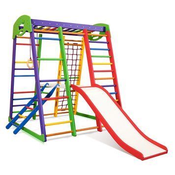 Спортивный комплекс для дома SportBaby &laquo;Акварелька Plus 2&raquo; 2454 фото
