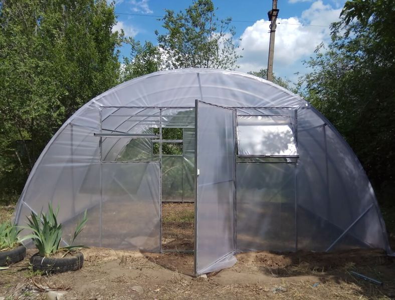 Теплиця 6&times;14 з квадратної труби 30*30 з плівкою 150 мкм tep-150mkm30-6x14 фото